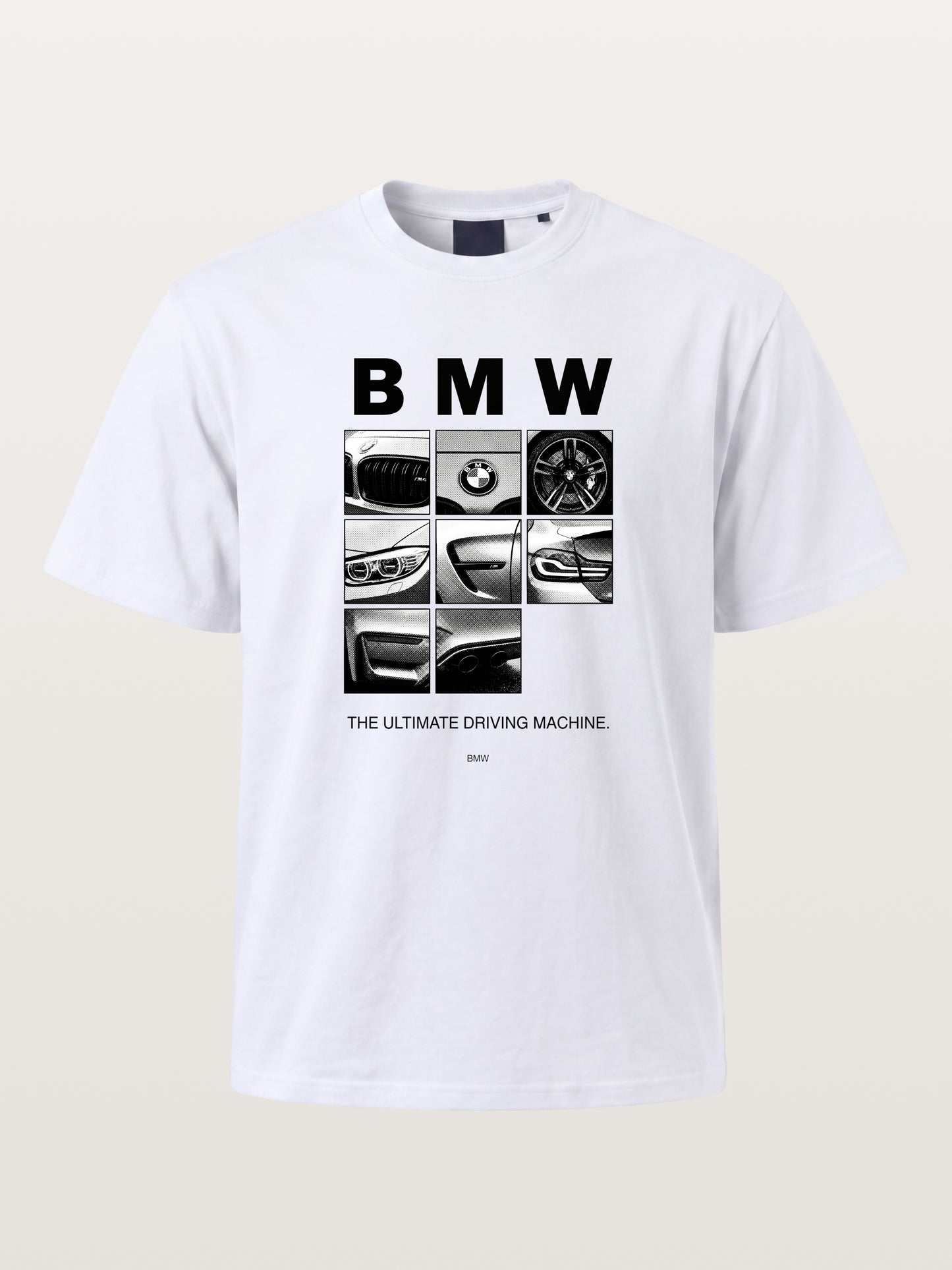 BMW 9 Grid Detail Collage Gildan T-shirt