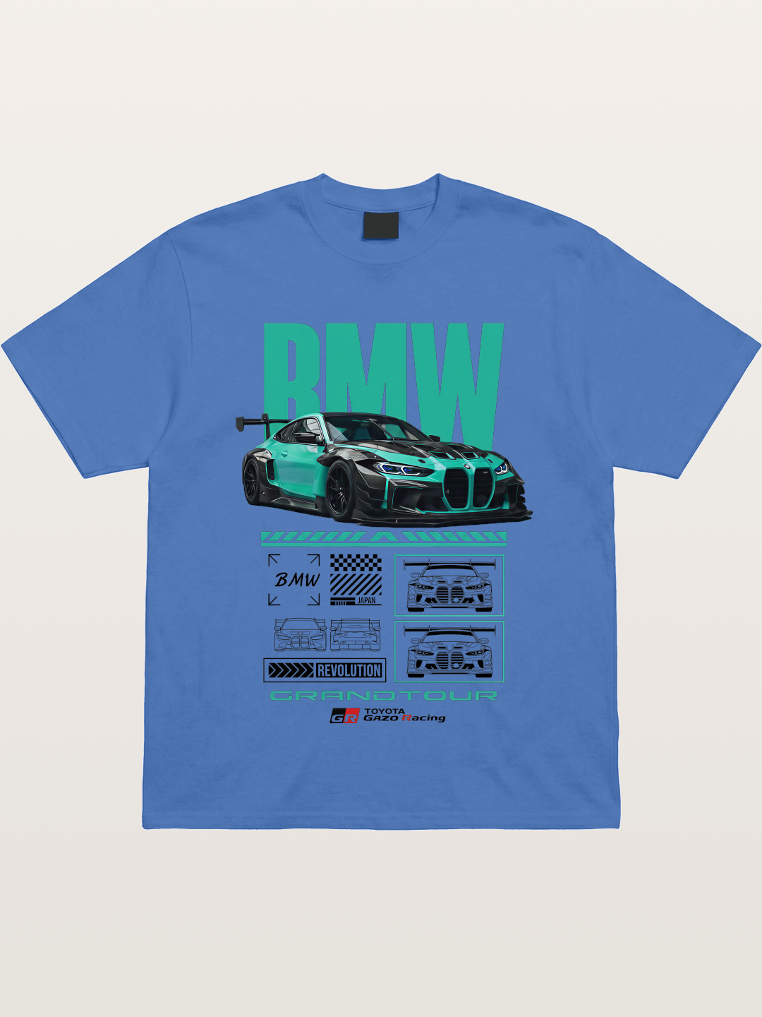 BMW M4 GT3 Technical Design Gildan T-shirt