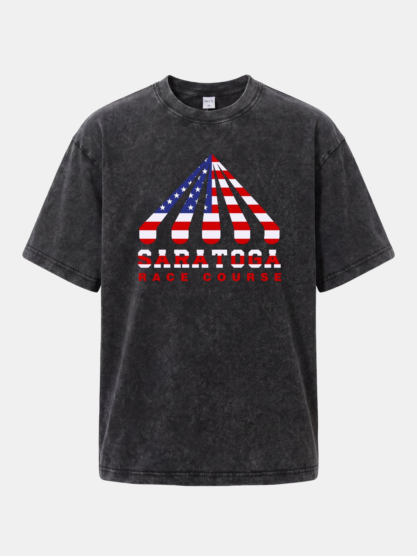 Saratoga Star Spangled Tent Top Washed T-shirt