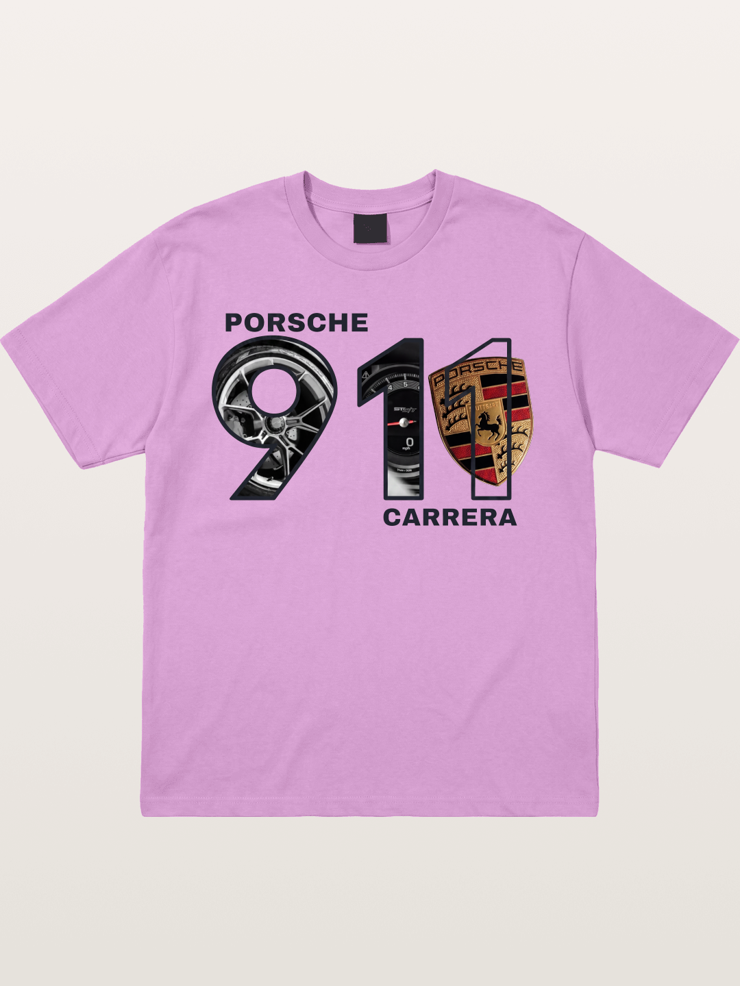 Porsche 911 Carrera Composite Logo Gildan T-shirt