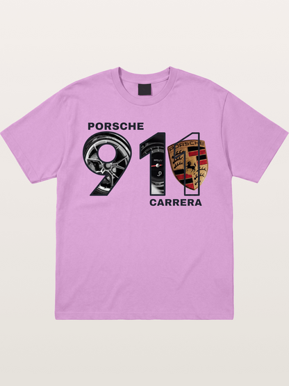 Porsche 911 Carrera Composite Logo Gildan T-shirt