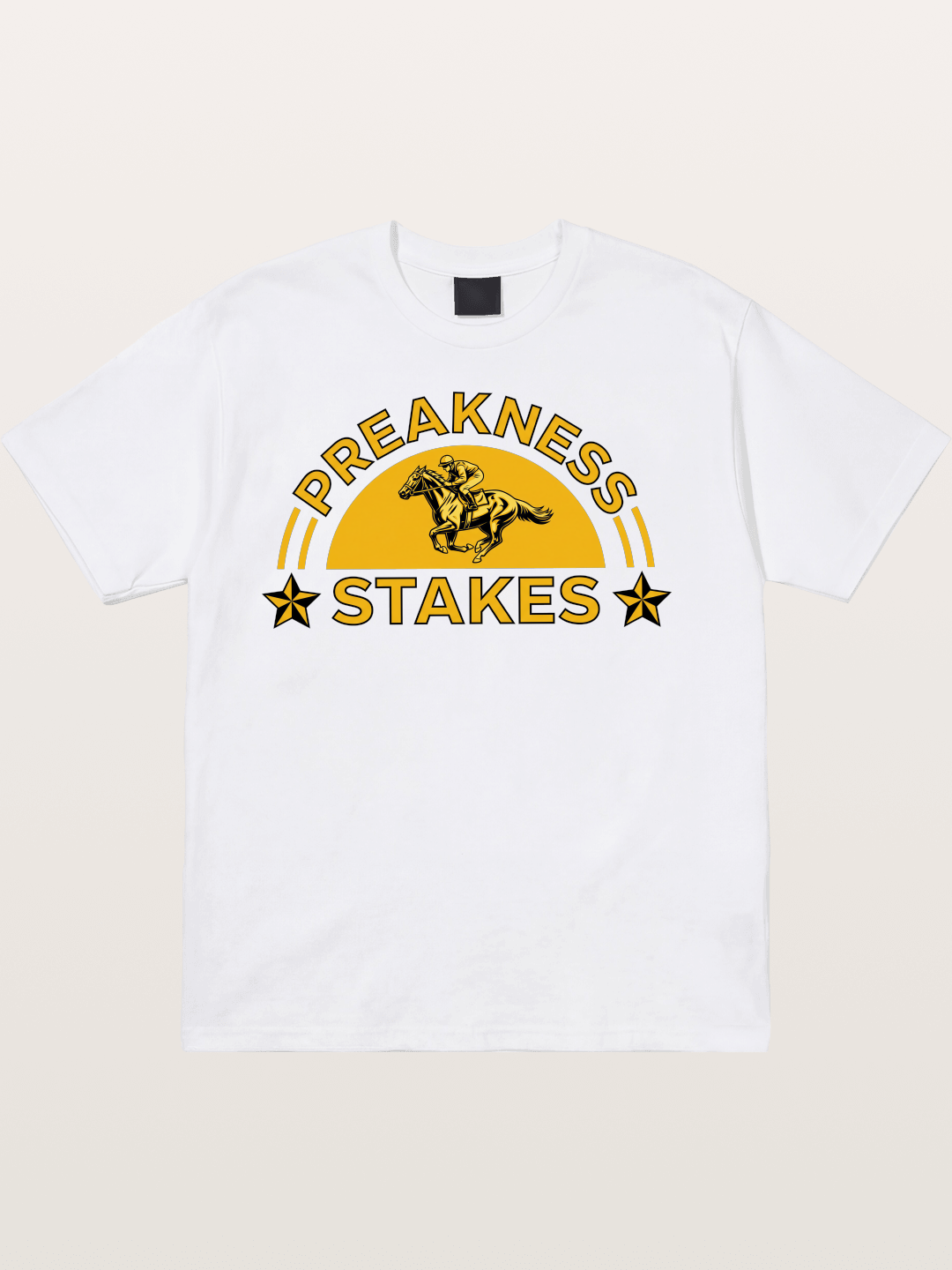 Preakness Stakes Sunburst Logo Cotton T-shirt