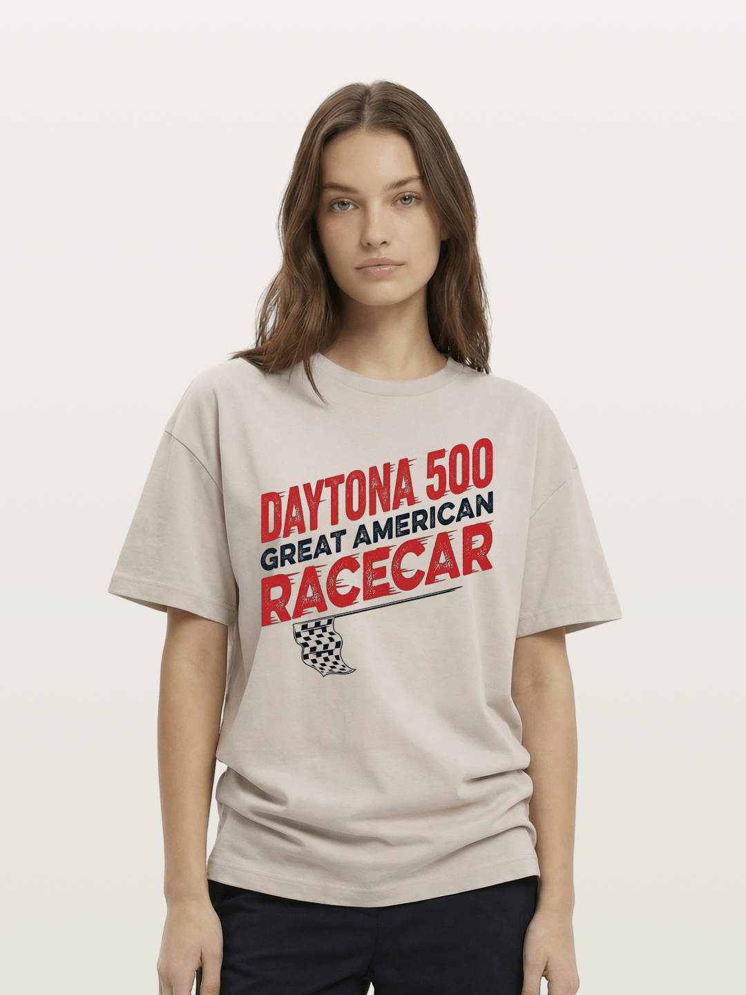 Daytona Race Cotton T-shirt
