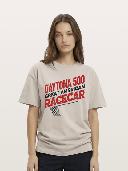 Daytona Race Cotton T-shirt