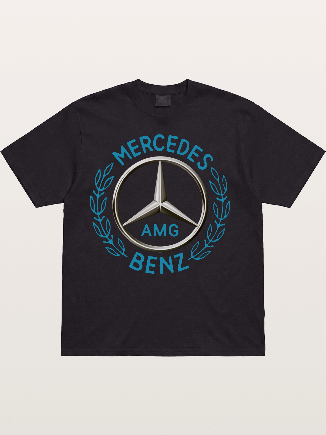 Mercedes-Benz AMG Laurel Wreath Emblem Cotton T-shirt