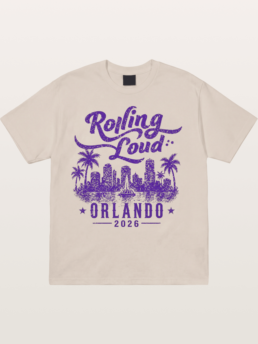 Rolling Loud Orlando 2026 Print Cotton T-shirt