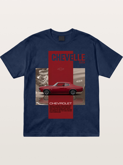 Red Coupe Cotton T-shirt