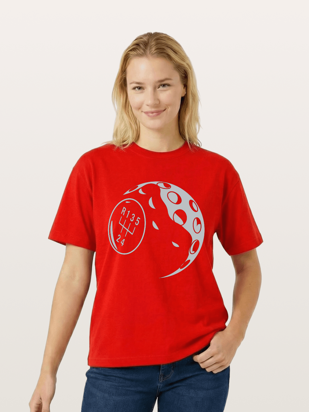 R135 Gear Cotton T-shirt