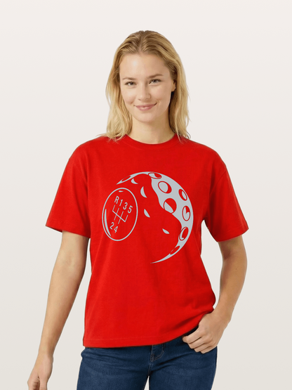 R135 Gear Cotton T-shirt