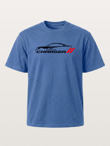 Charger Silhouette Strip Art Gildan T-shirt