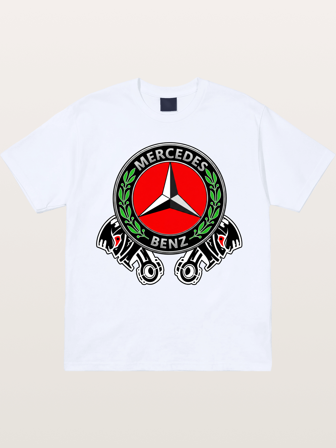 Mercedes-Benz Piston Logo Art Gildan T-shirt