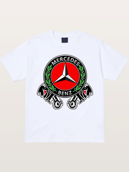 Mercedes-Benz Piston Logo Art Gildan T-shirt