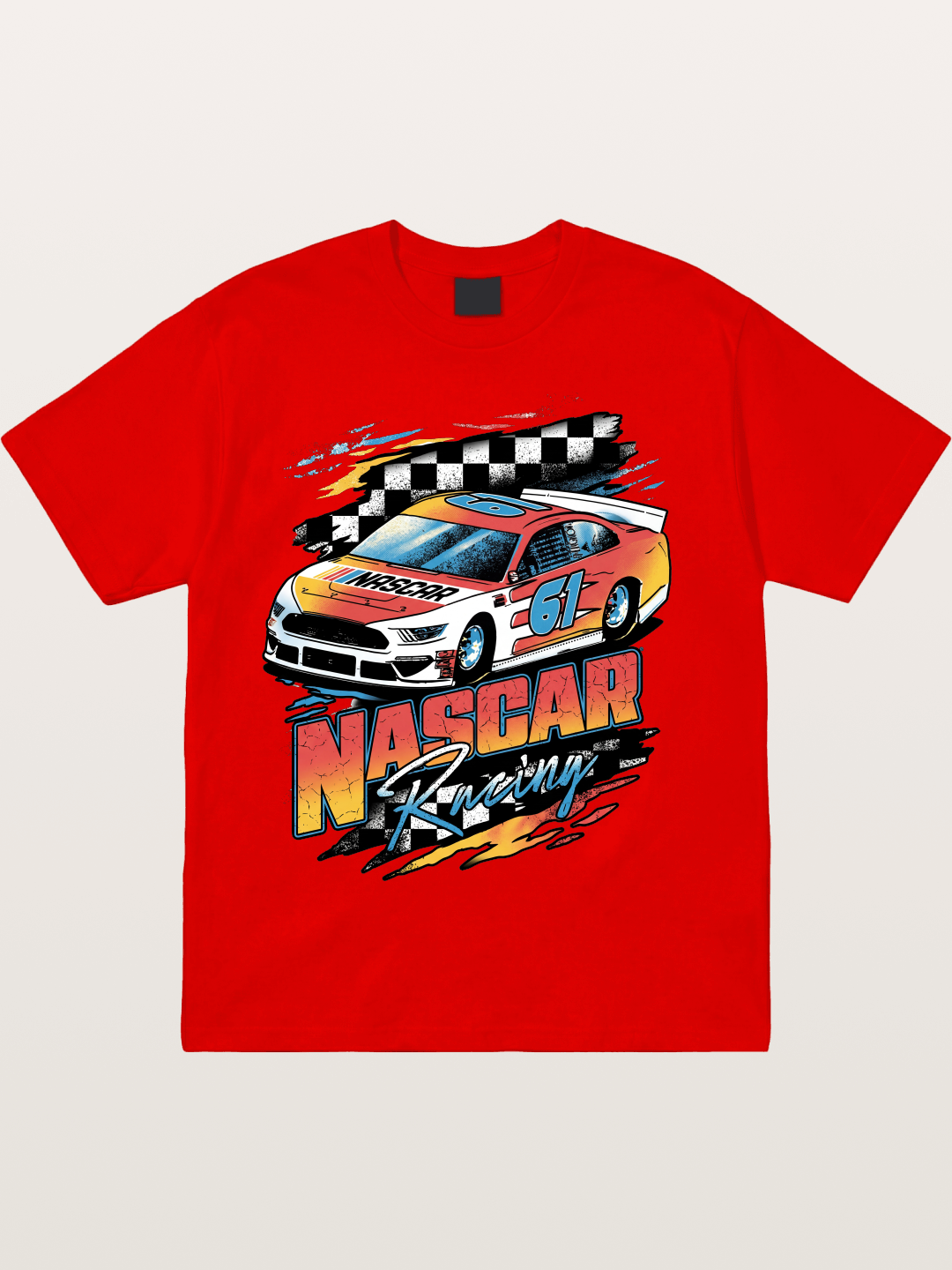 Stock Car Thunder Cotton T-shirt