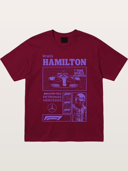 Hamilton 7x World Champion Gildan T-shirt