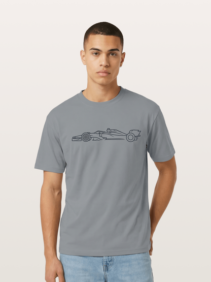 Race Outline Gildan T-shirt