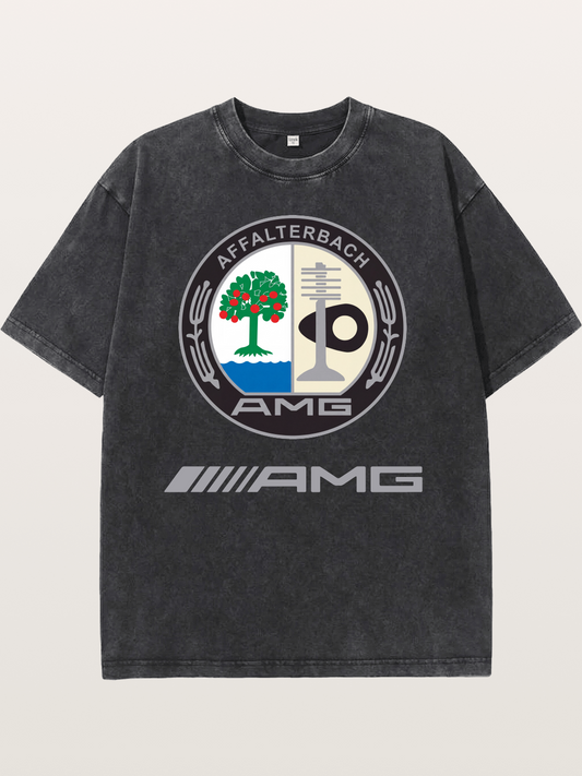 AMG Affalterbach Crest Art Washed T-shirt