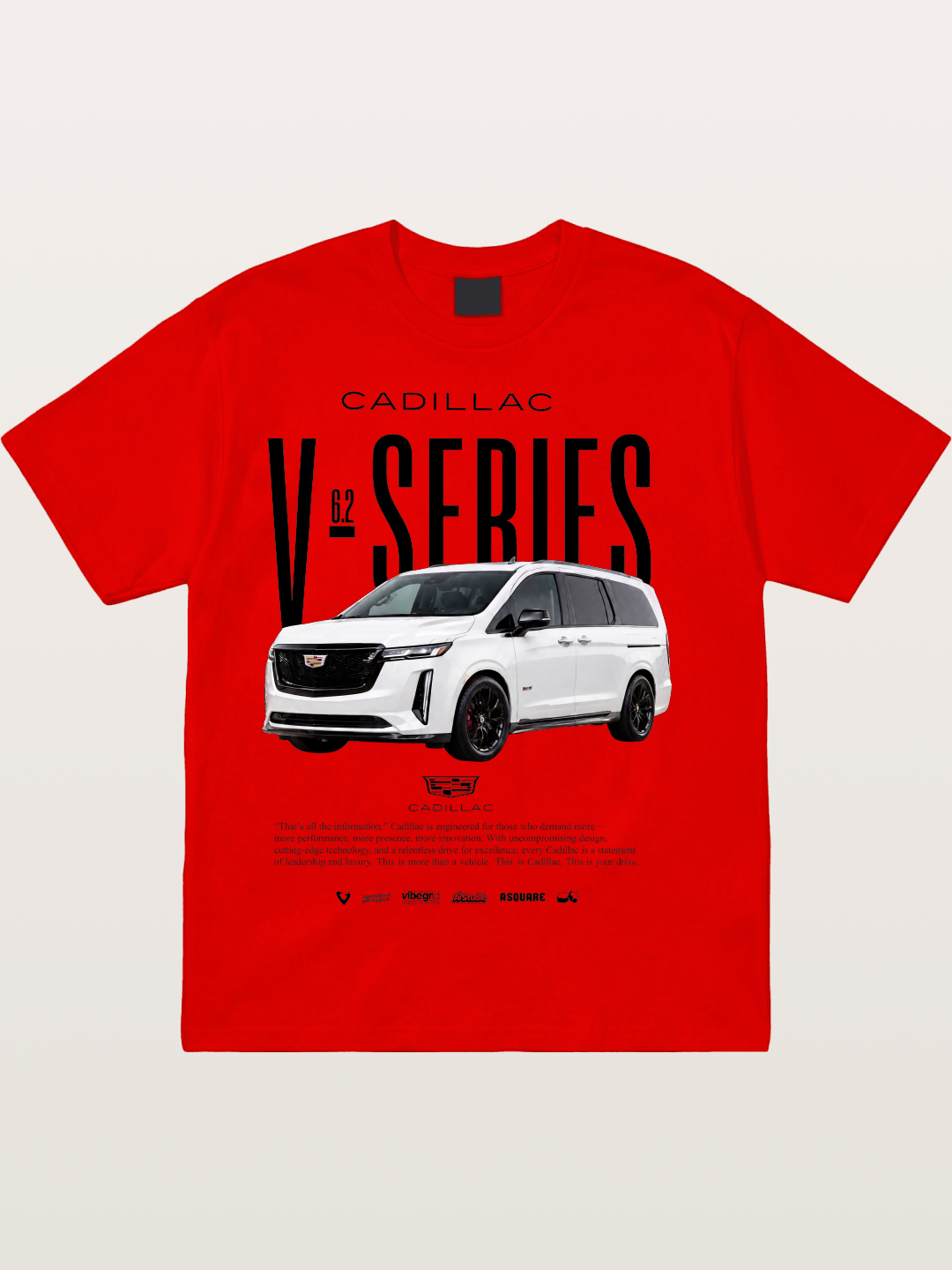 Cadillac V-Series SUV Graphic Cotton T-shirt