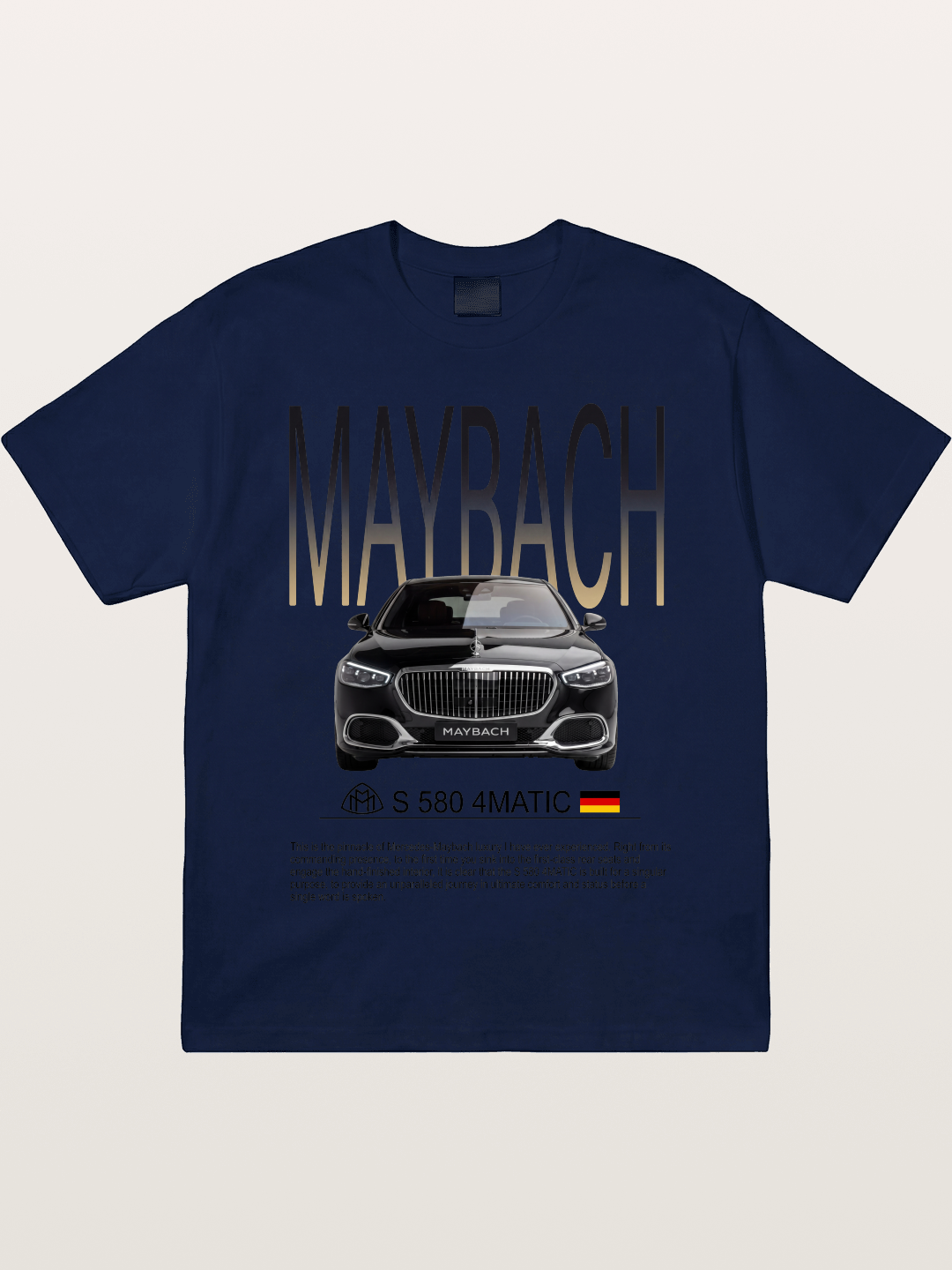Maybach Luxury Sedan Poster Gildan T-shirt