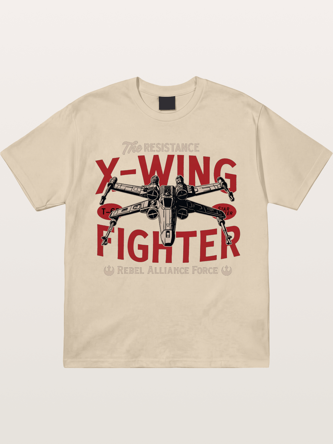 Resistance X-Wing Fighter Retro Design Gildan T-shirt