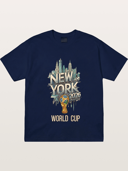 NYC World Cup 2026 Emblem Gildan T-shirt