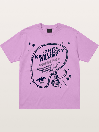 Kentucky Derby Rope Lasso Graphic Gildan T-shirt