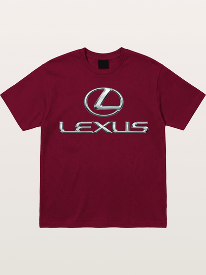 Lexus Silver Logo Badge Gildan T-shirt