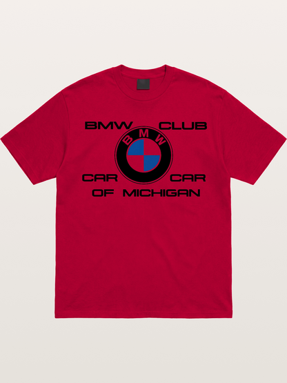 BMW Car Club Michigan Logo Gildan T-shirt
