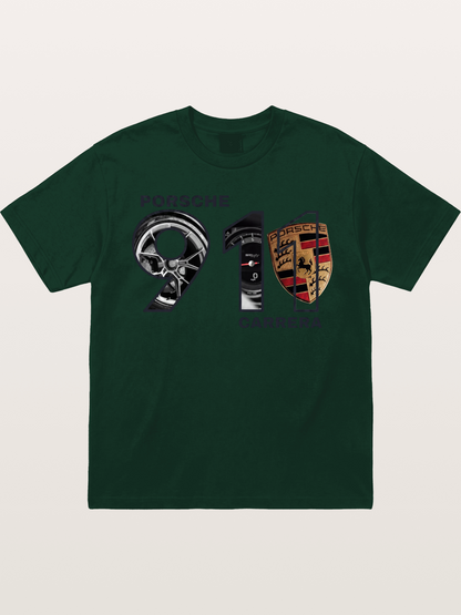 Porsche 911 Carrera Composite Logo Gildan T-shirt