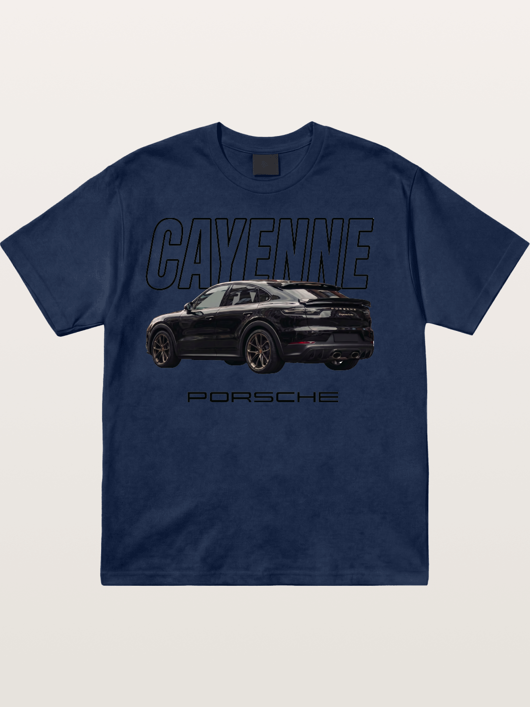 Porsche Cayenne SUV Poster Cotton T-shirt