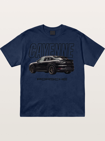 Porsche Cayenne SUV Poster Cotton T-shirt