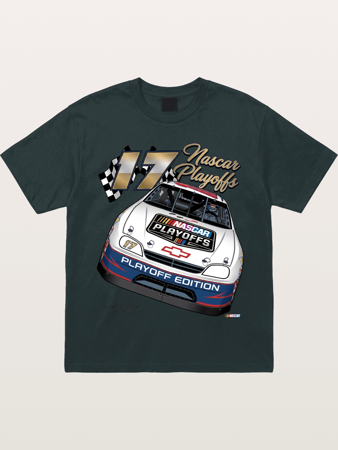 17 Playoff Edition Race Car Gildan T-shirt