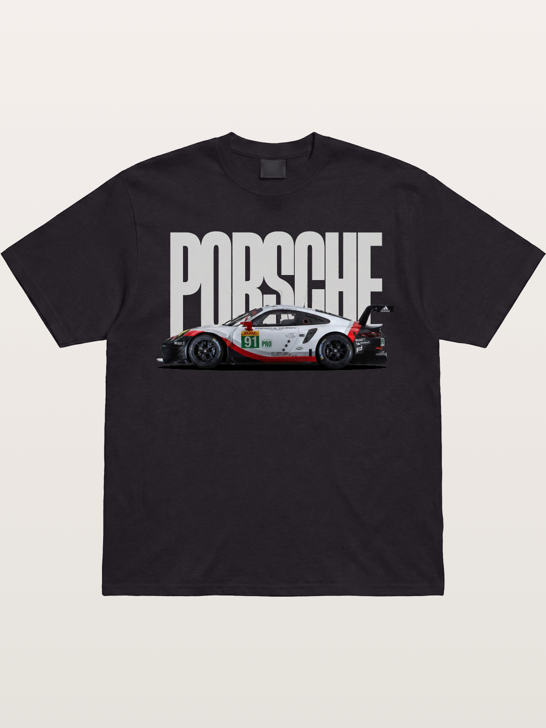 Porsche 911 Race Livery Poster Gildan T-shirt