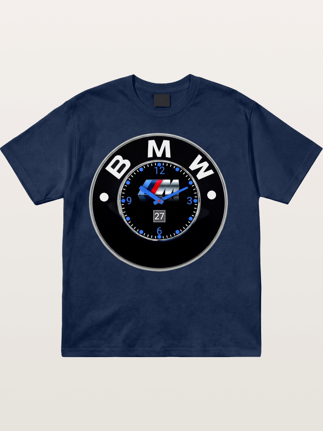 BMW M Clock Face Emblem Cotton T-shirt
