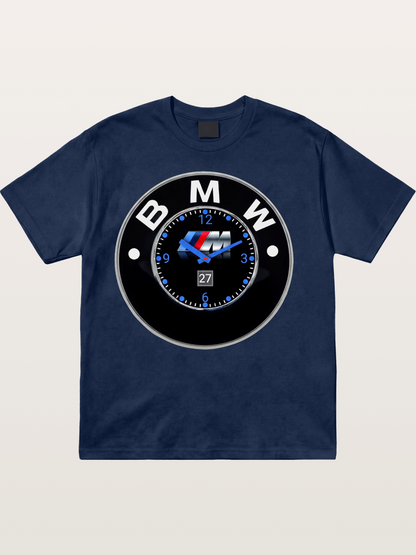 BMW M Clock Face Emblem Cotton T-shirt