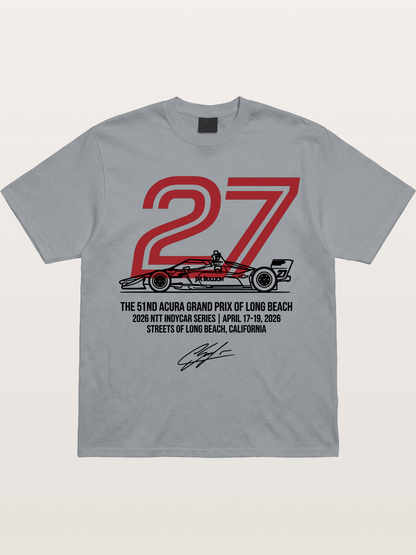 Kirkwood #27 IndyCar Legend Gildan T-shirt