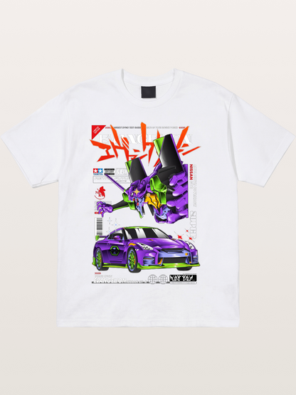 Eva x GTR Purple Legend Cotton T-shirt