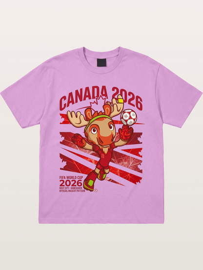 Canada 2026 Moose Mascot Gildan T-shirt