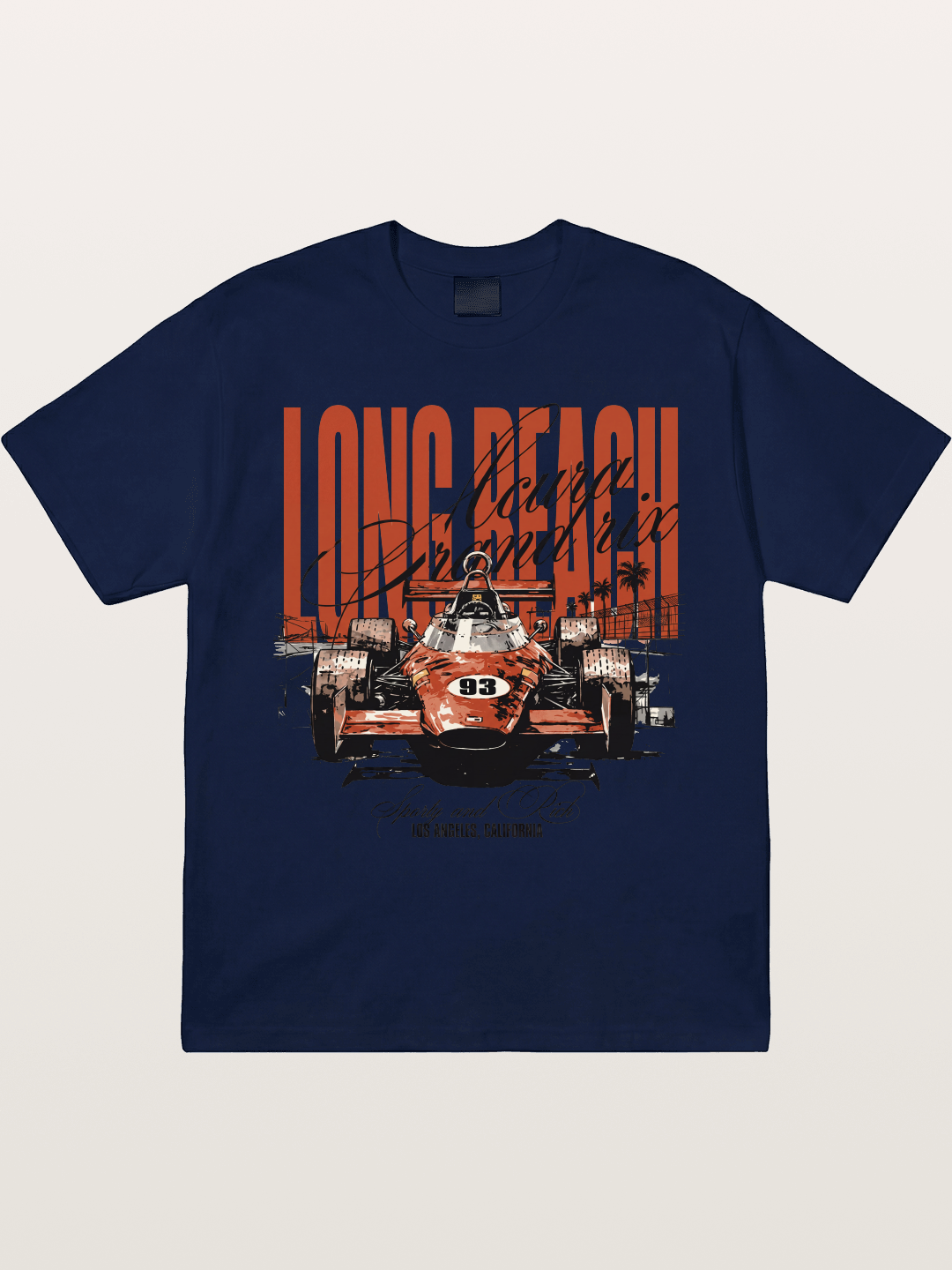 Long Beach Grand Prix Art Gildan T-shirt