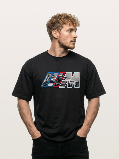 BMW Car Detail Collage Art Gildan T-shirt