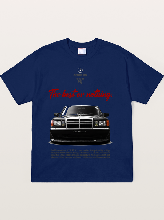 Mercedes W126 SEL Retro Soft-Stay T-shirt