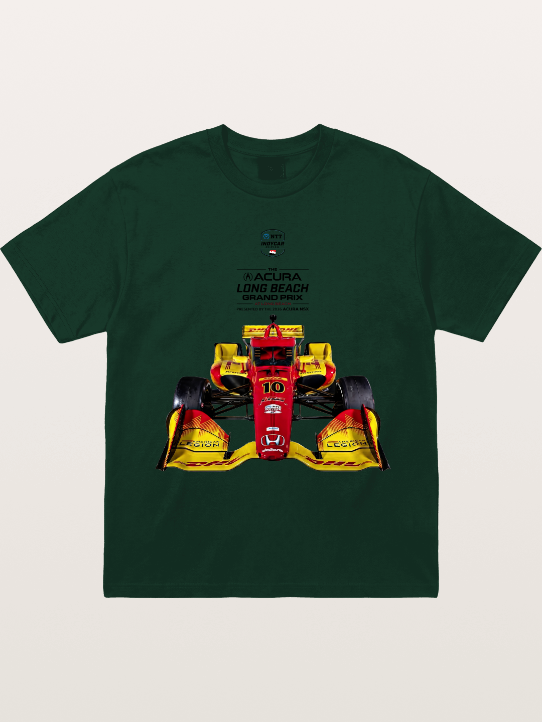 Palou #10 Long Beach Champion Gildan T-shirt