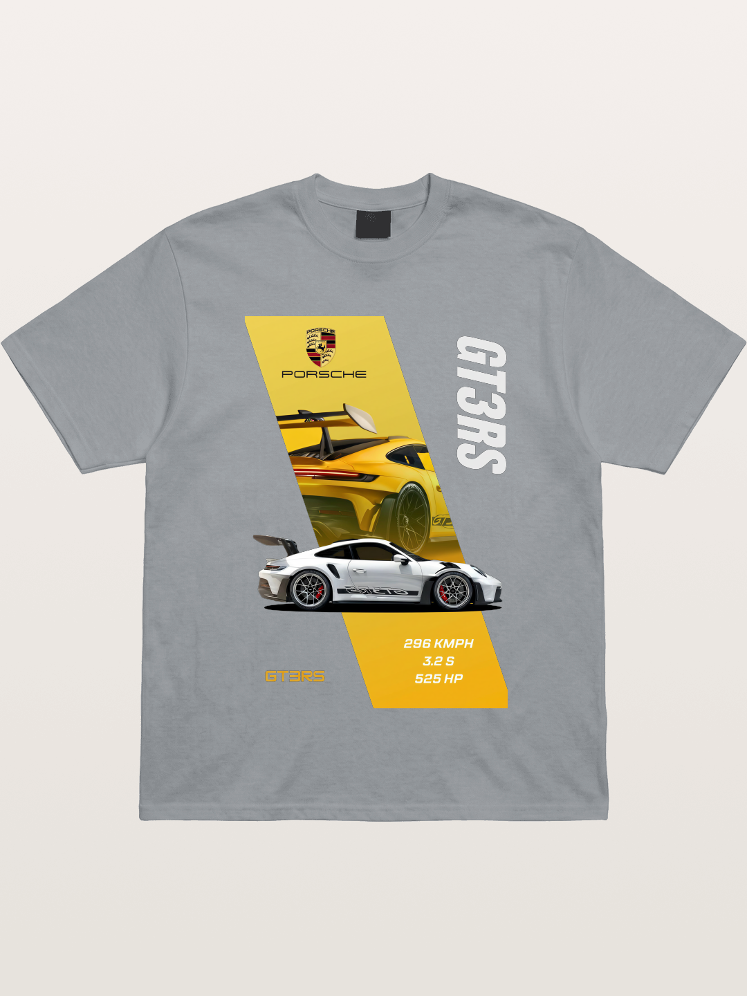 Dual 911 GT3 RS Poster Gildan T-shirt