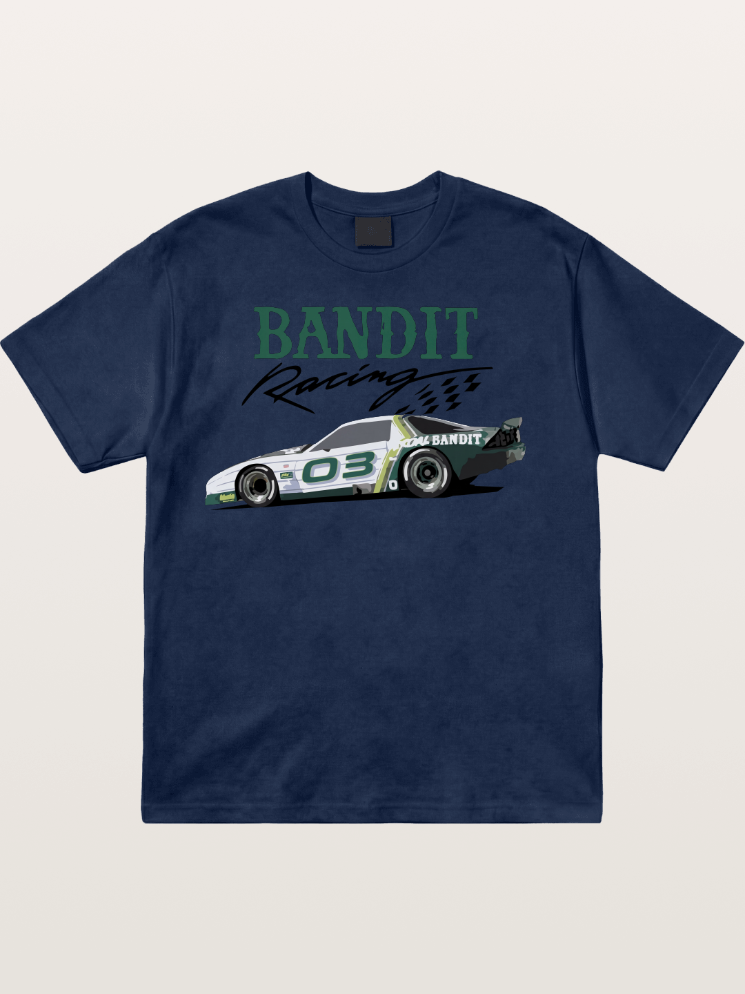 03 Racer Cotton T-shirt