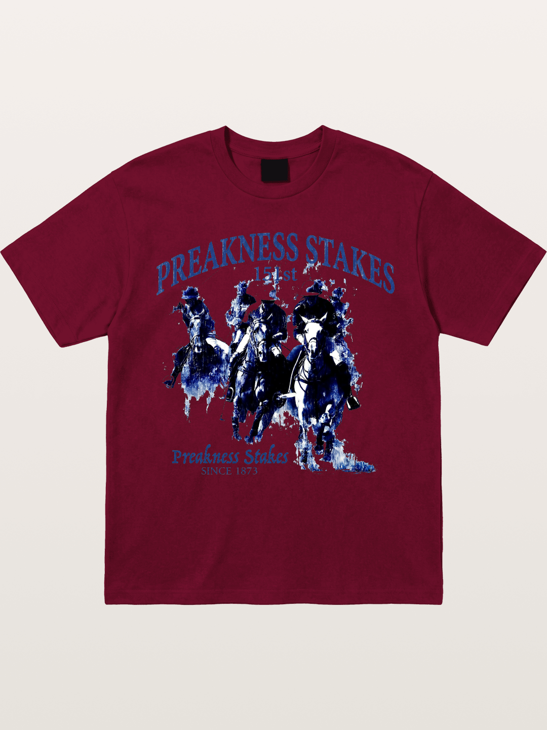 Preakness Stakes Watercolor Print Gildan T-shirt