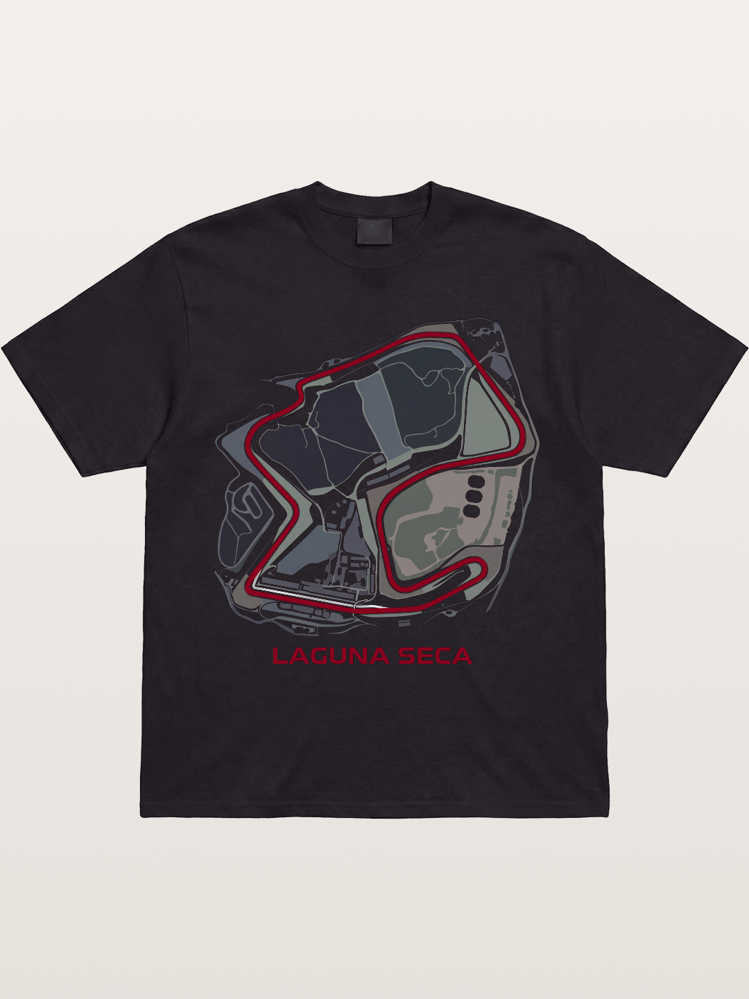 Laguna Seca Corkscrew Track Gildan T-shirt