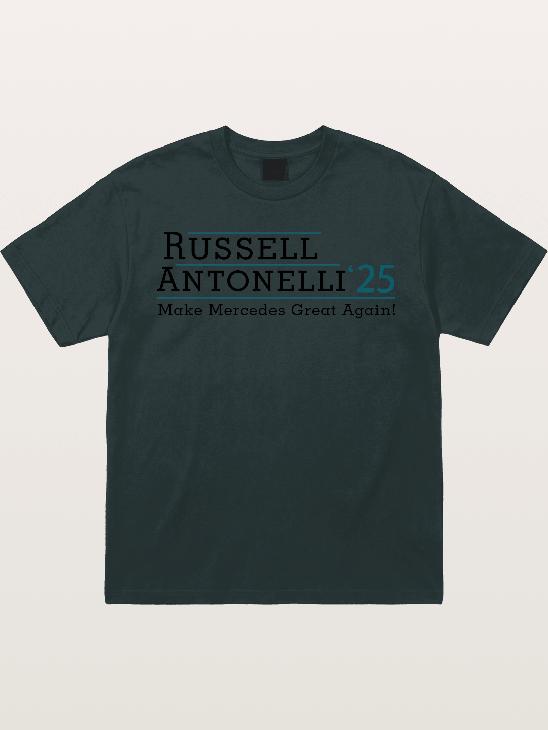 Russell Antonelli Mercedes Design Gildan T-shirt
