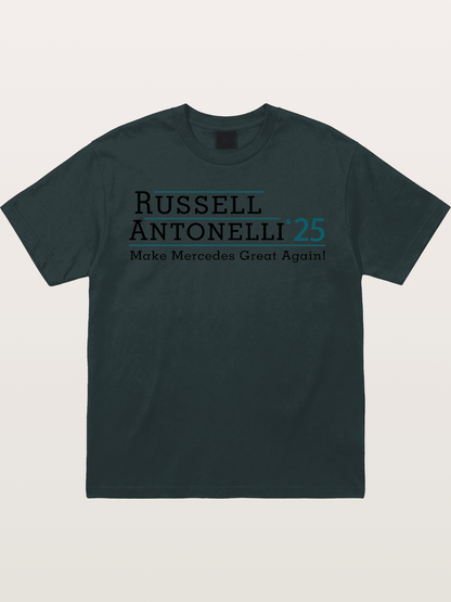 Russell Antonelli Mercedes Design Gildan T-shirt