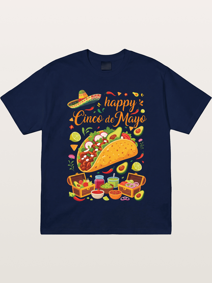 Cinco de Mayo Giant Taco Feast Gildan T-shirt