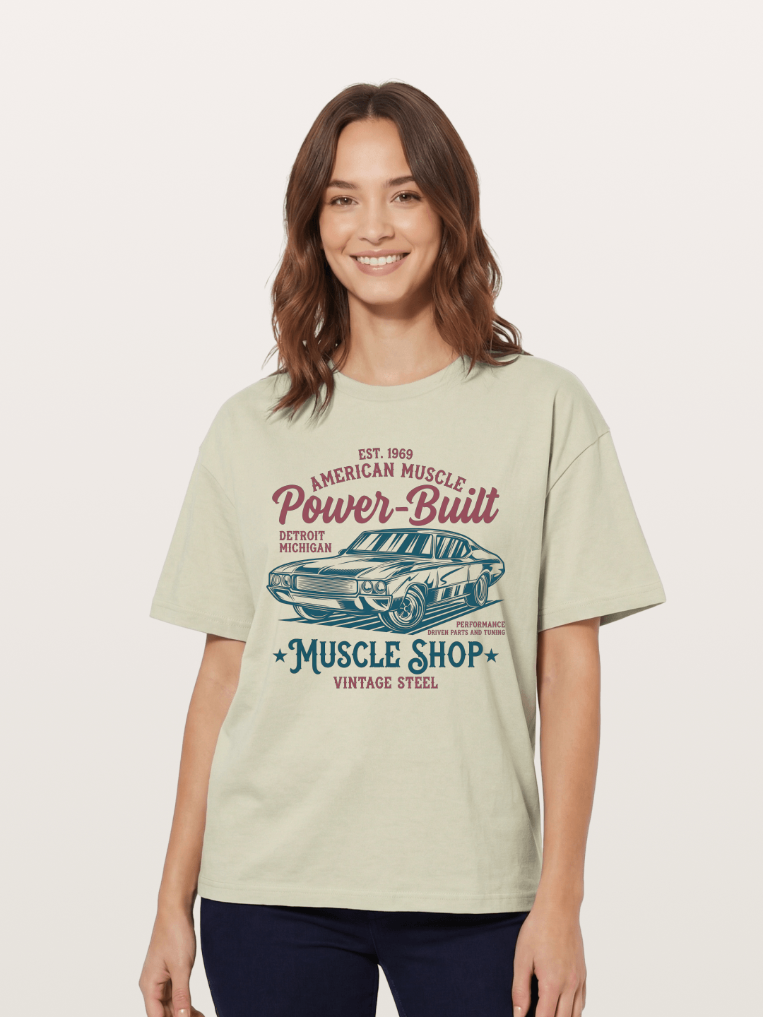 Detroit Steel Cotton T-shirt