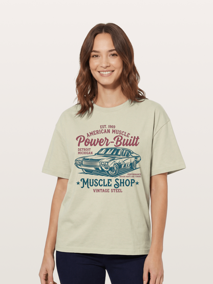 Detroit Steel Cotton T-shirt
